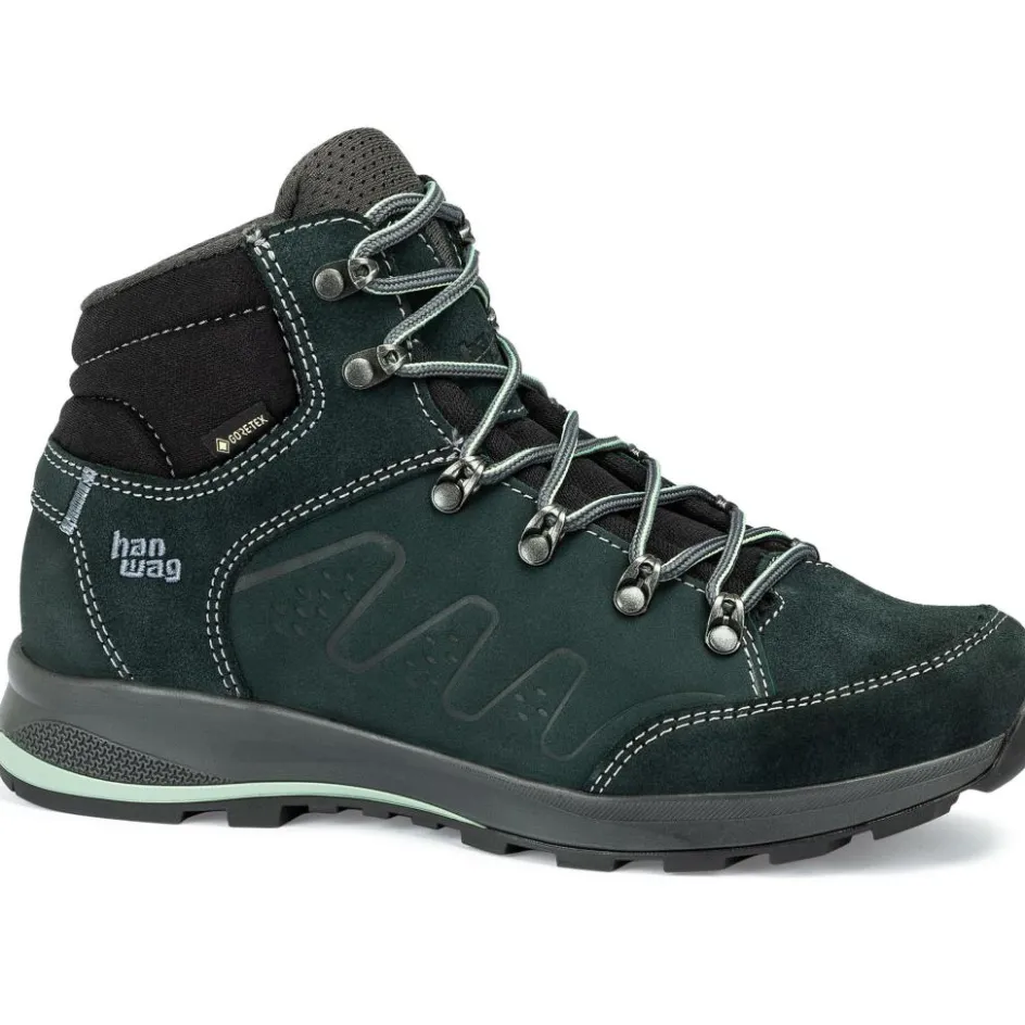 Hanwag Wandelschoenen|Wandelschoenen*Torsby Lady GTX wandelschoenen dames petrol mint