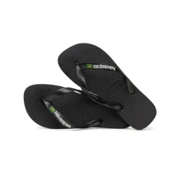 Havaianas Slippers*Brasil Logo slippers black