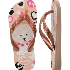 Havaianas Slippers*Kids Top Pets Ballet slippers junior rose golden  blush