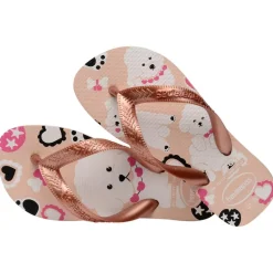 Havaianas Slippers*Kids Top Pets Ballet slippers junior rose golden  blush