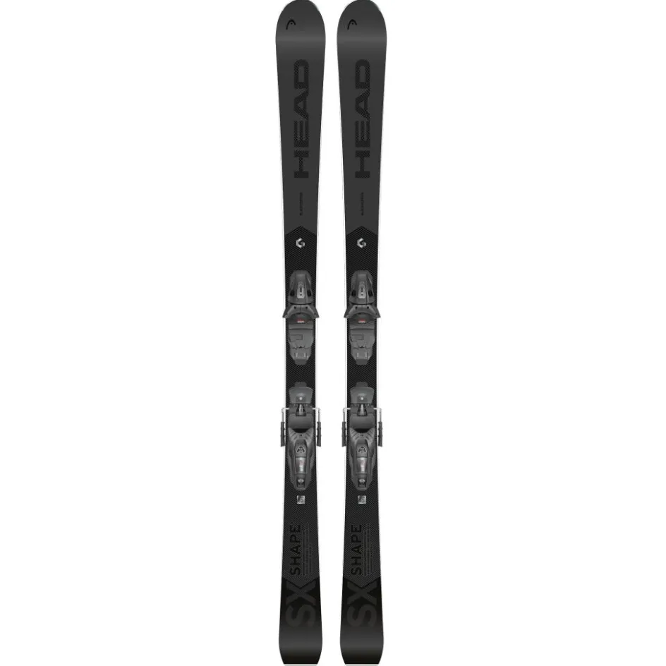 Head Ski's|Wintersport*Shape SX Black Edition 25 - 26 ski's met PR 11 GW binding