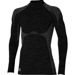 Heatkeeper Thermokleding|Wintersport*Functional LS thermoshirt heren black melange