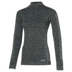 Heatkeeper Thermokleding|Wintersport*Functional LS thermoshirt dames black melange