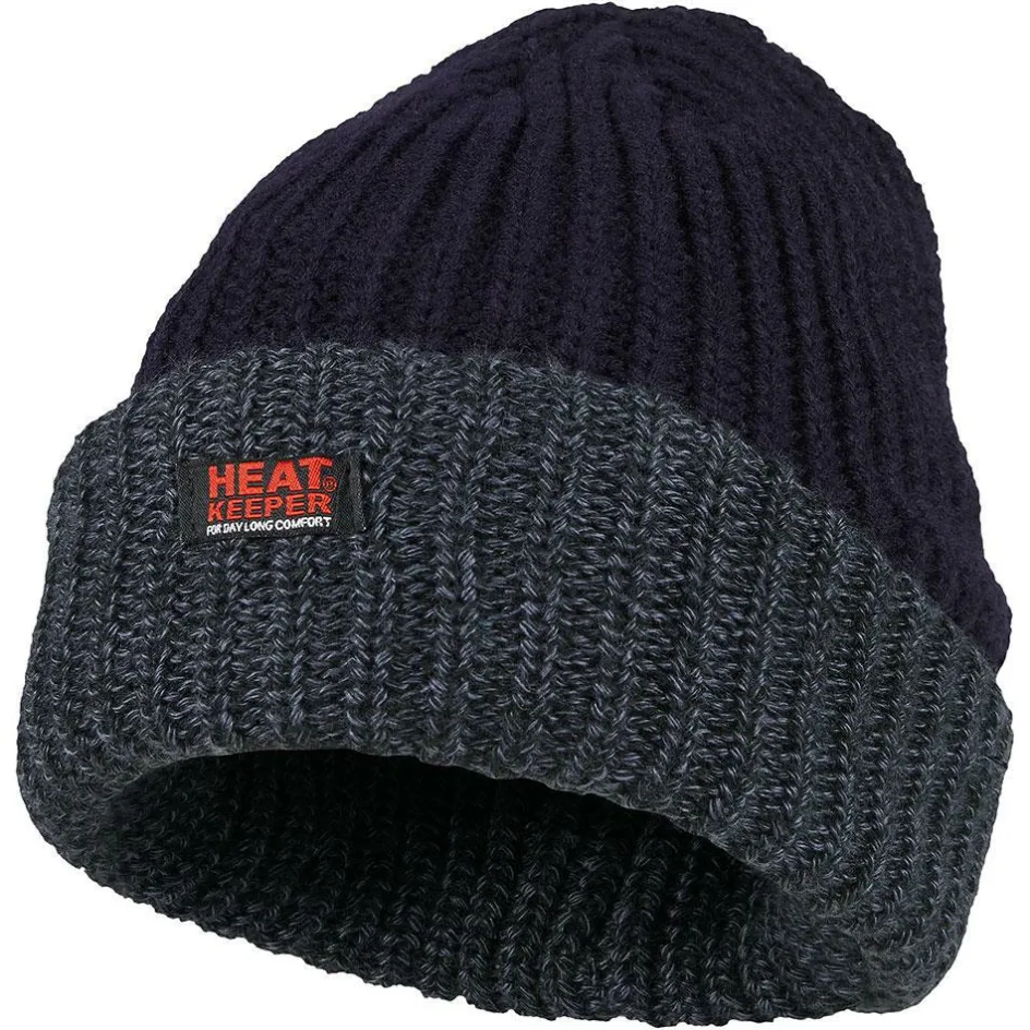 Heatkeeper Mutsen|Wintersport*Thermisch muts heren navy