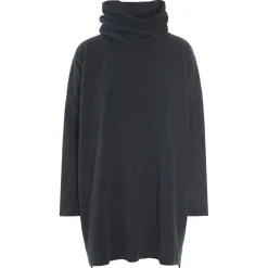 Henriette Steffensen Truien & Vesten* High Neck sweater dames soft black