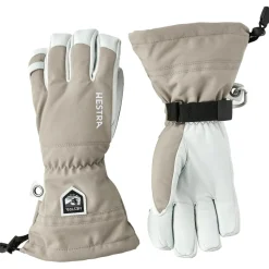 Hestra Handschoenen & Wanten|Wintersport*Army Leather Heli Ski handschoenen heren khaki
