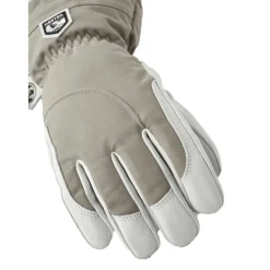 Hestra Handschoenen & Wanten|Wintersport*Heli Ski handschoenen dames khaki offwhite