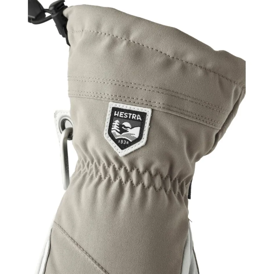 Hestra Handschoenen & Wanten|Wintersport*Heli Ski handschoenen dames khaki offwhite