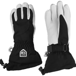 Hestra Handschoenen & Wanten|Wintersport*Heli Ski handschoenen dames black off white