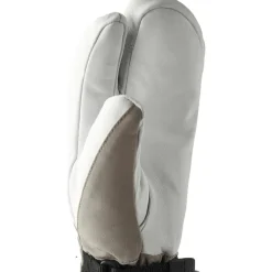 Hestra Handschoenen & Wanten|Wintersport*Heli Ski Lobster handschoenen dames khaki offwhite