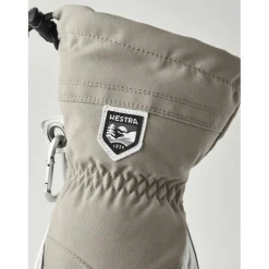 Hestra Handschoenen & Wanten|Wintersport*Heli Ski Lobster handschoenen dames khaki offwhite