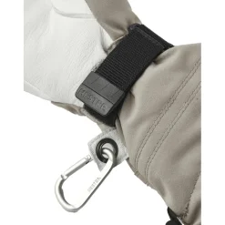 Hestra Handschoenen & Wanten|Wintersport*Heli Ski Lobster handschoenen dames khaki offwhite