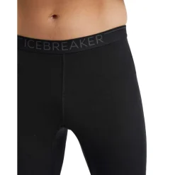 Icebreaker Thermokleding|Wintersport*200 Oasis thermobroek heren black