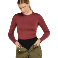 Icebreaker Thermokleding|Wintersport*260 Tech high Rise thermobroek dames black