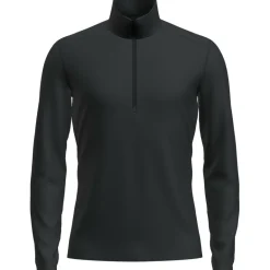 Icebreaker Thermokleding|Wintersport*260 Tech LS Half Zip thermoshirt heren black