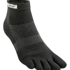 Injinji Hardloopkleding*Run Lightweight Mini-Crew hardloopsokken black