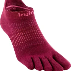 Injinji Hardloopkleding*Run Lightweight No-show hardloopsokken dames beetroot
