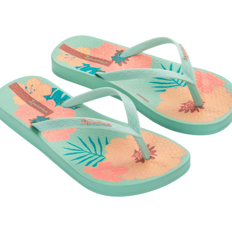 Ipanema Slippers*Anatomic Temas slippers kids green yellow