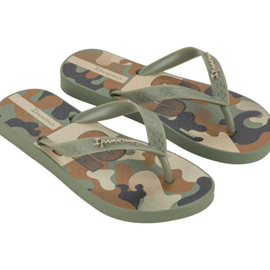Ipanema Slippers*Temas slippers kids green brown