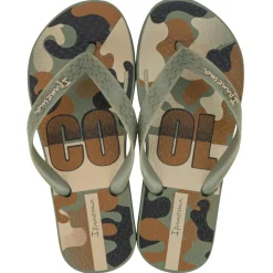 Ipanema Slippers*Temas slippers kids green brown