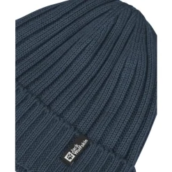 Jack Wolfskin Mutsen|Wintersport* Rib Knit muts midnight sky