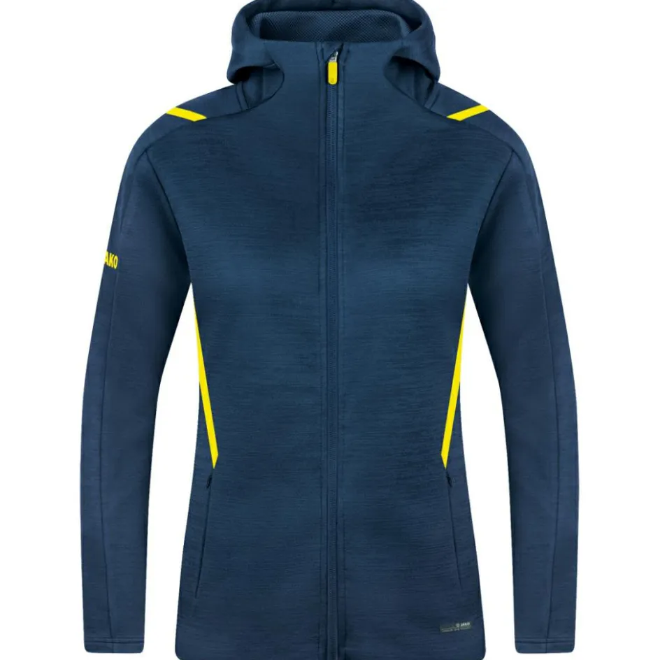 JAKO Voetbalkleding*Challenge trainingsjack junior marine fluogeel