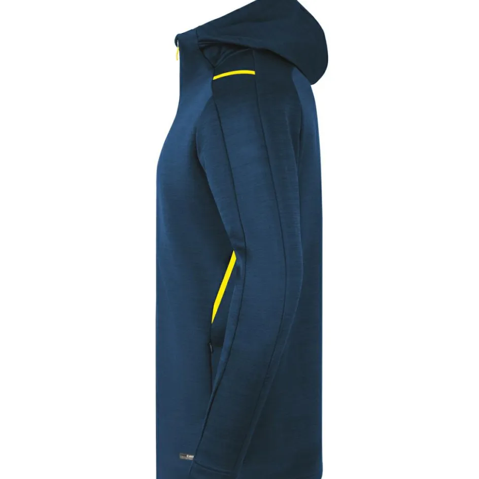 JAKO Voetbalkleding*Challenge trainingsjack junior marine fluogeel