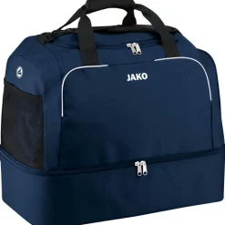 JAKO Sporttas|Voetbaltas*Classico sporttas met bodemvak marine