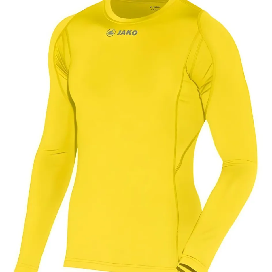 Jako Voetbalkleding*Compression trainingsshirt geel - L