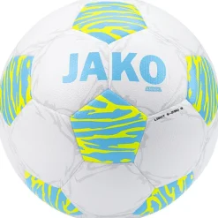 Jako Voetbal Kopen*Lightbal Animal voetbal white soft blue fluoyellow