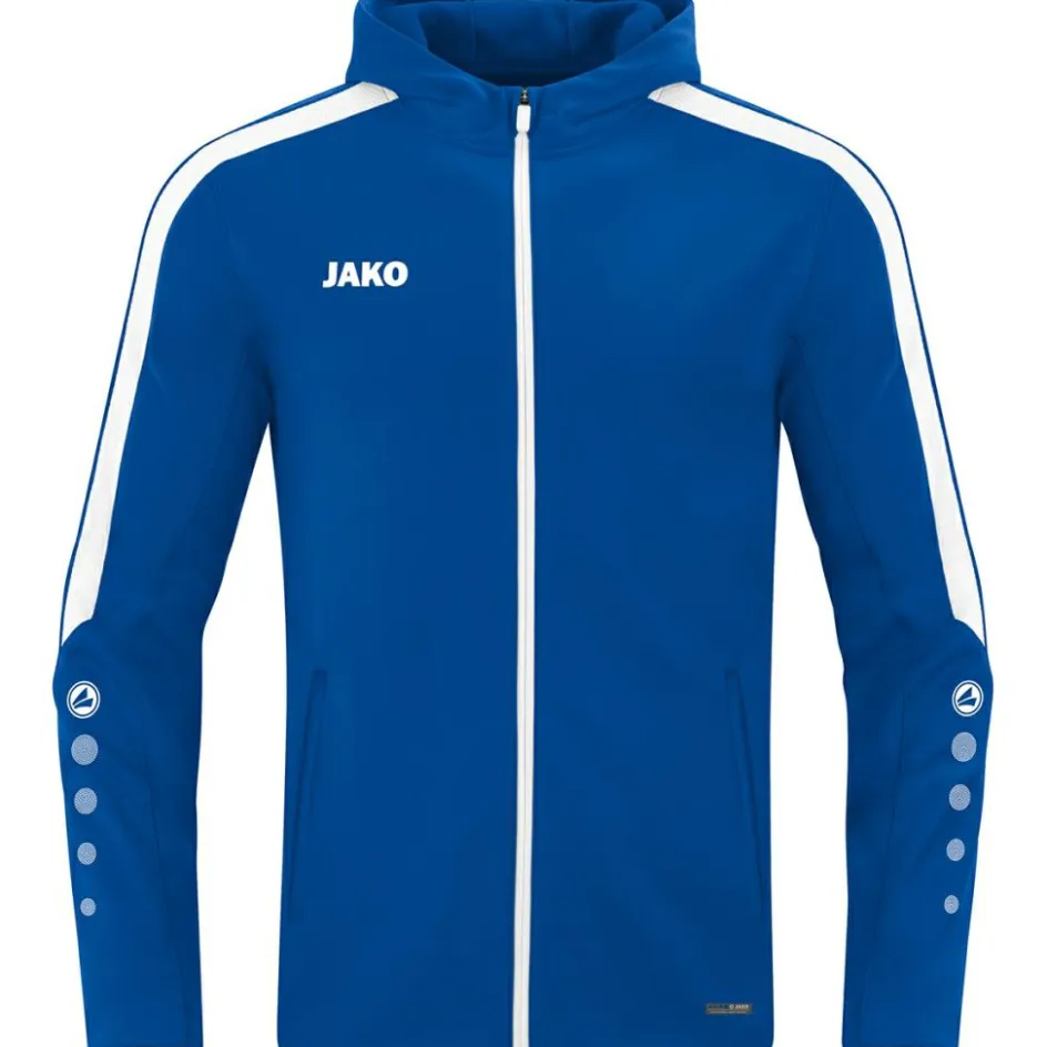 JAKO Voetbalkleding*Power trainingsjack met capuchon royal