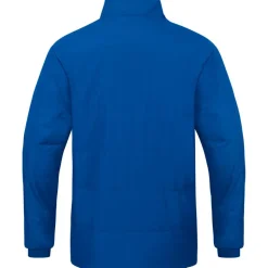 JAKO Voetbalkleding*Team coach jas zonder capuchon royal