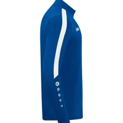 JAKO Voetbalkleding*Ziptop Power trainingsshirt royal