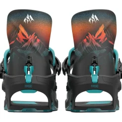 Jones Snowboard Bindingen|Wintersport*Mecury FASE binding heren blue art