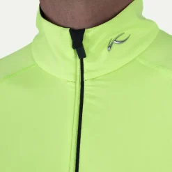 Kjus Skipullies|Wintersport*Feel Half-Zip skipully heren limelight black