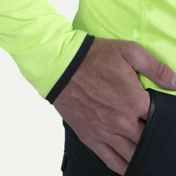 Kjus Skipullies|Wintersport*Feel Half-Zip skipully heren limelight black