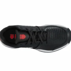 K-Swiss Tennisschoenen*Court Express HB tennisschoenen heren stretch limo white high risk red