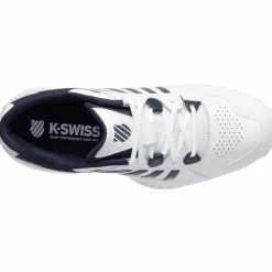 K-Swiss Tennisschoenen*Receiver V Omni tennisschoenen heren white peacoat silver