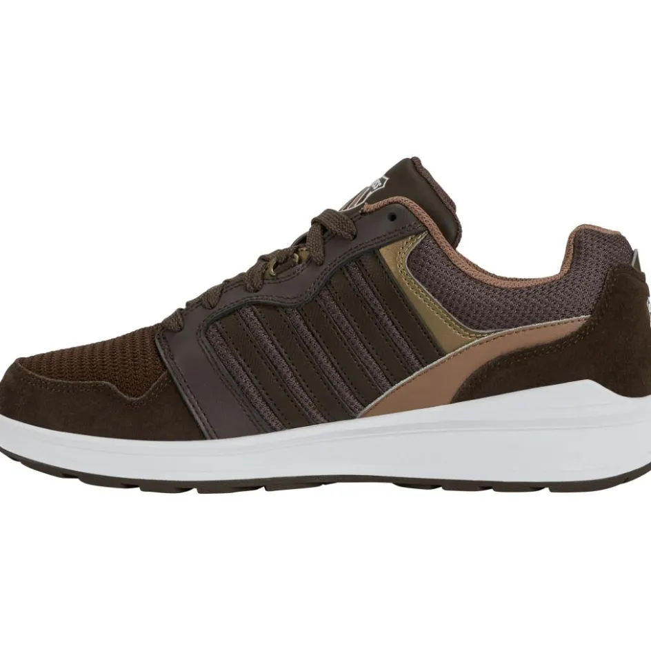 K-Swiss Schoenen*Rival Trainer T schoenen heren chocolate brown toasted coconut