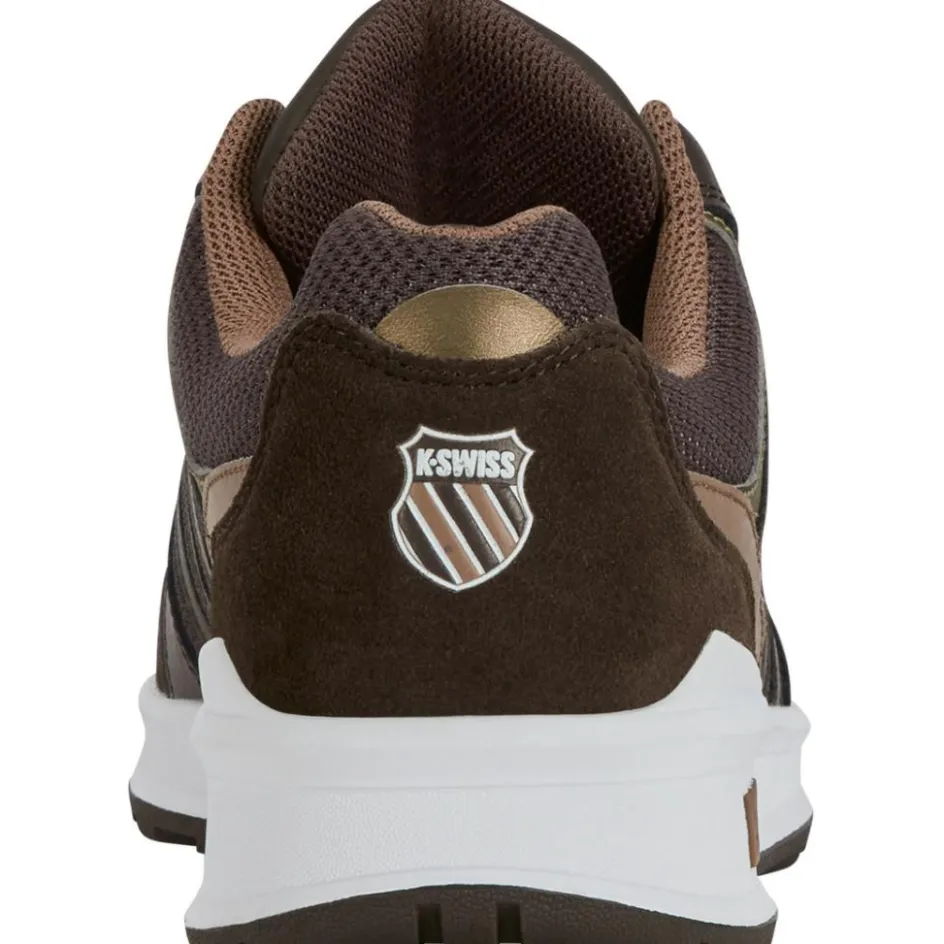 K-Swiss Schoenen*Rival Trainer T schoenen heren chocolate brown toasted coconut