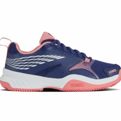 K-Swiss Padelschoenen*SpeedEx HB padelschoenen dames estate blue white strawberry ice
