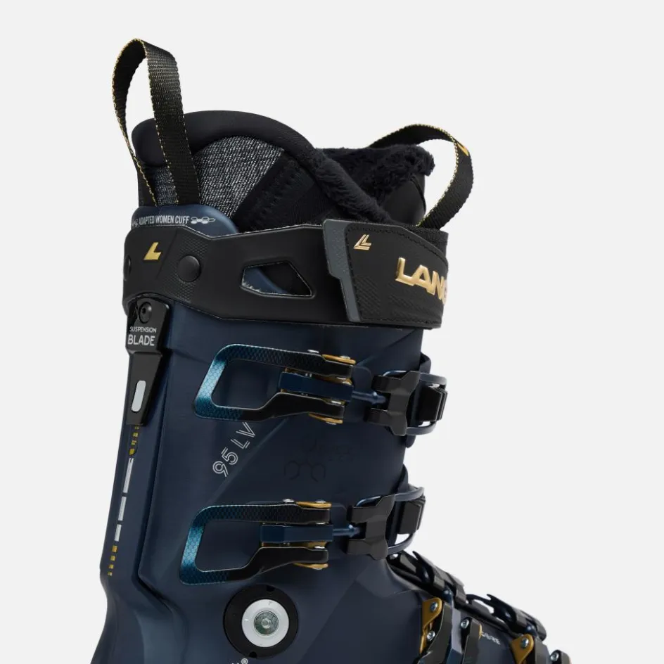 Lange Skischoenen|Wintersport*Shadow 95 LV skischoenen dames titanium blue