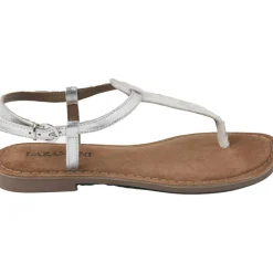 Lazamani Sandalen*75.625 sandalen dames t-strap silver