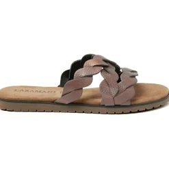 Lazamani Slippers*Eden slippers dames pewter