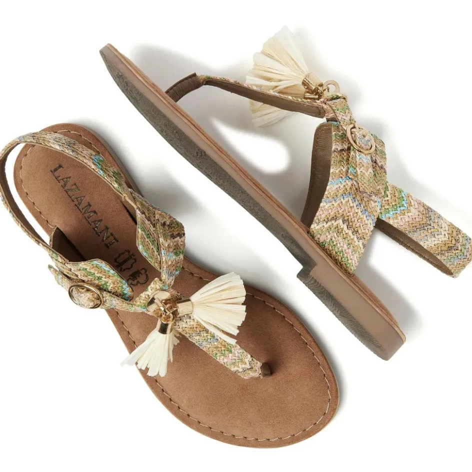 Lazamani Sandalen*Noa sandalen dames beige