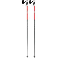 Leki Skistokken|Wintersport*Bold S skistokken dark anthracite bright  red white