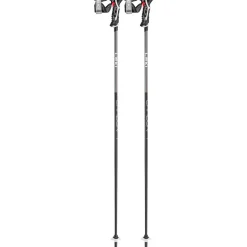 Leki Skistokken|Wintersport*Carbon 14 3D skistokken black dark anthracite bright red