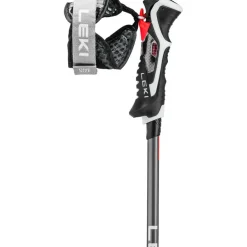 Leki Skistokken|Wintersport*Carbon 14 3D skistokken black dark anthracite bright red