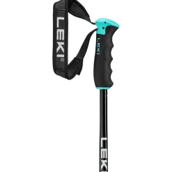 Leki Skistokken|Wintersport*Neolite Airfoil skistokken dames gunmetal  black light turquoise