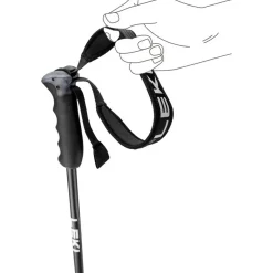 Leki Skistokken|Wintersport*Neolite Airfoil skistokken black dark anthracite  neon orange